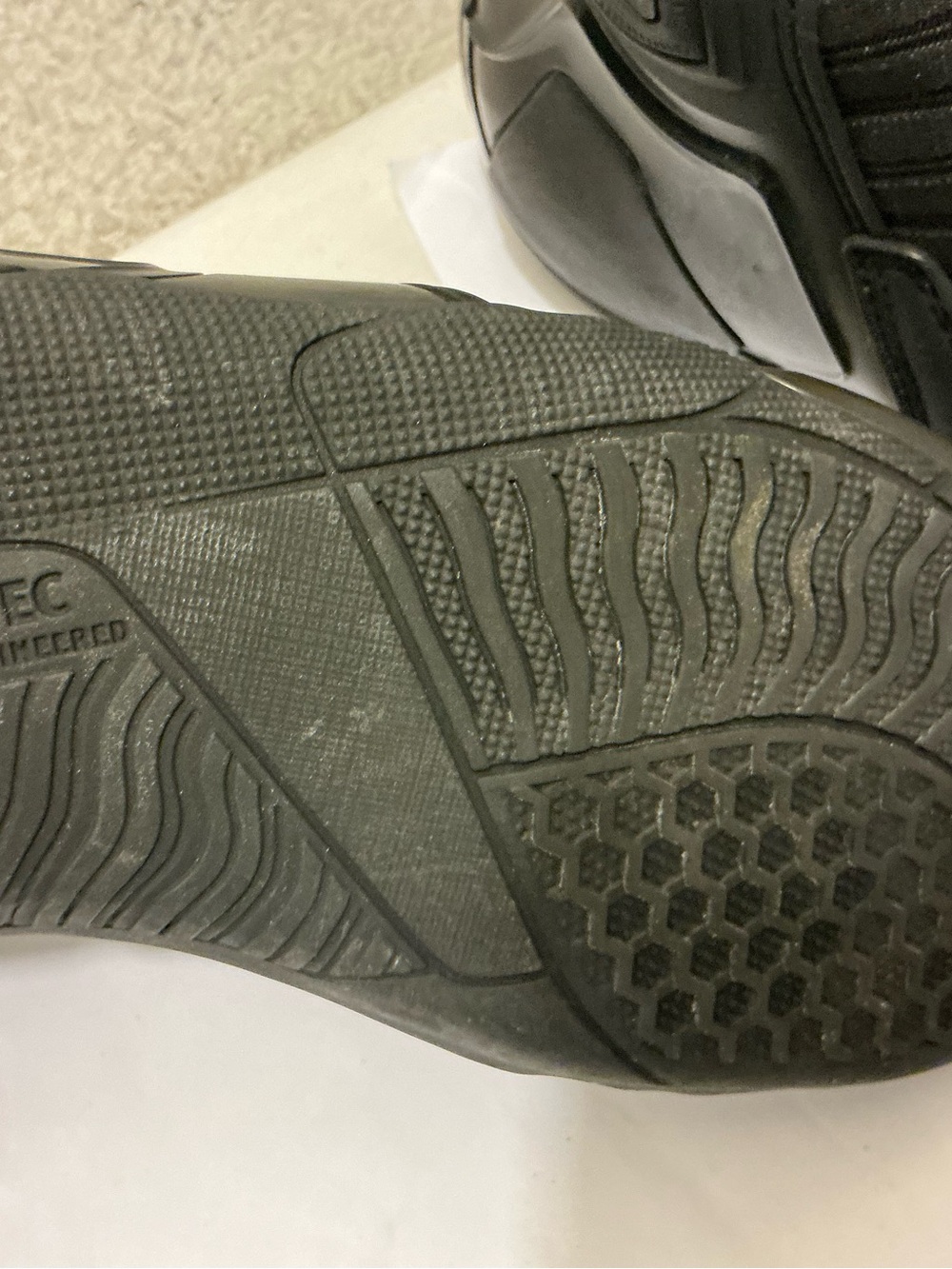 Dainese Men's Black Athletic Sneakers with Silver Accent size 8.5/41 - Picture 7 of 9
